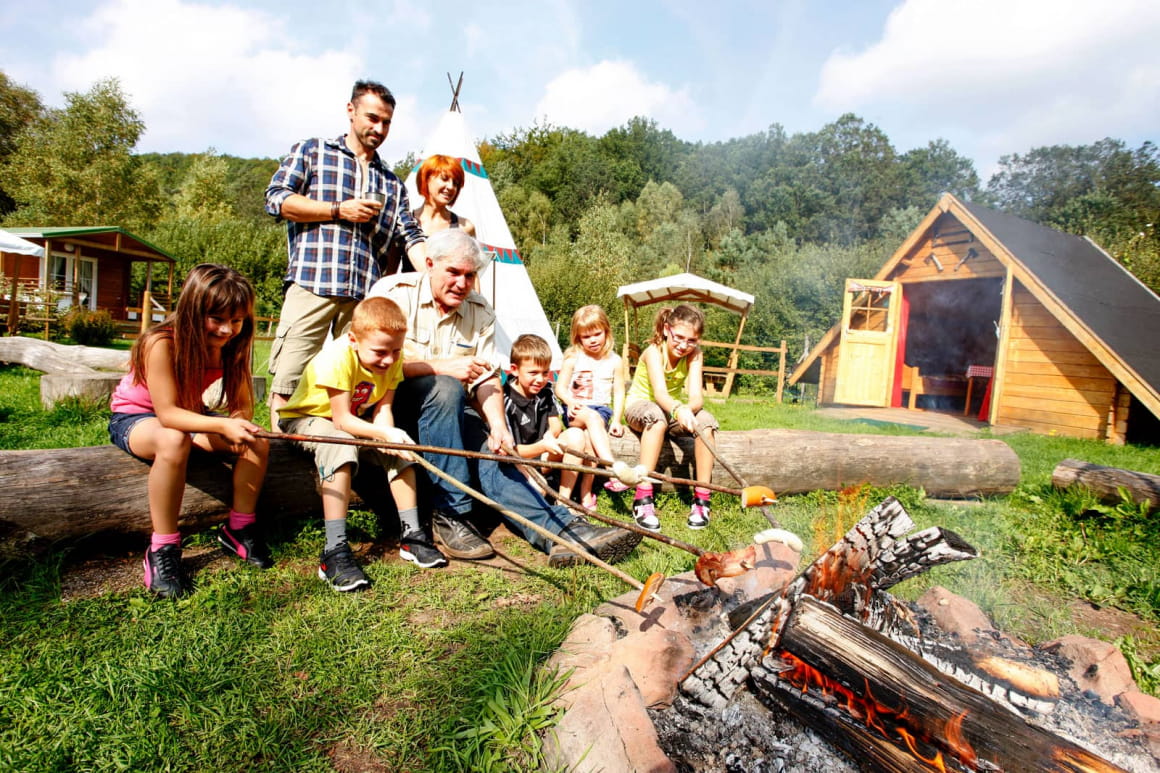 Les joies du camping