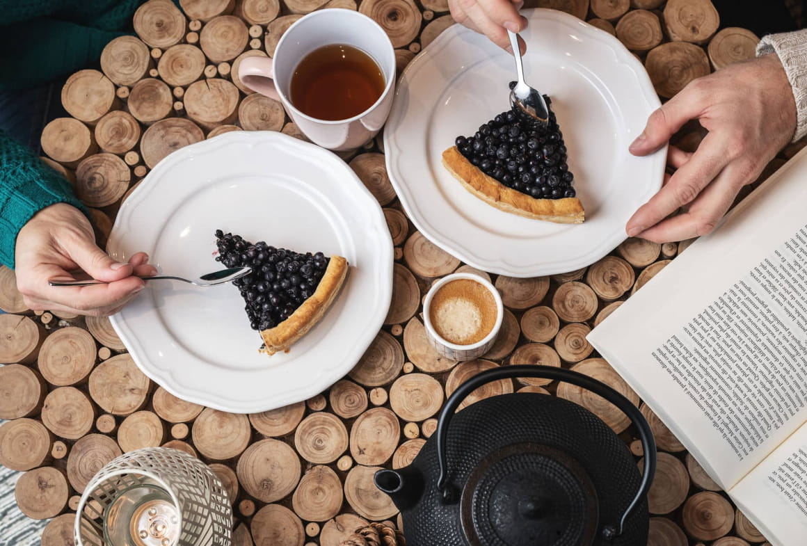 Brimbelle - La tarte aux myrtilles