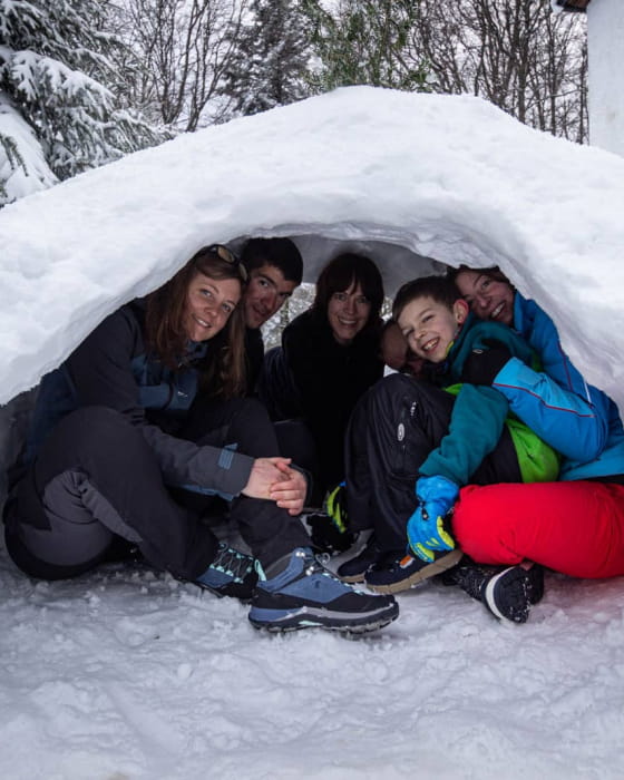 Massif des Vosges - Atelier igloo