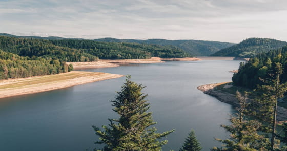Vosges Centrales - Lac de Pierre Percée