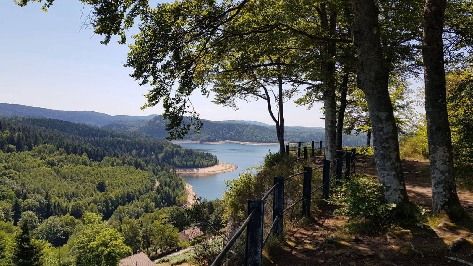 Vosges Centrales - Vue depuis le château de Pierre Percée