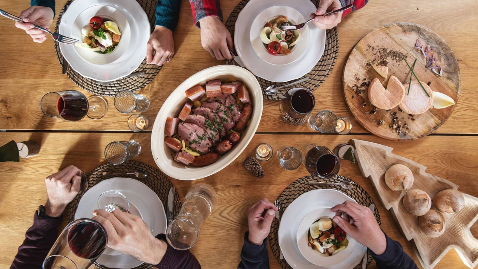 Massif des Vosges - Repas marcaire