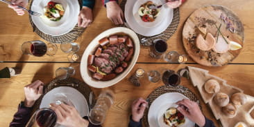 Massif des Vosges - Repas marcaire