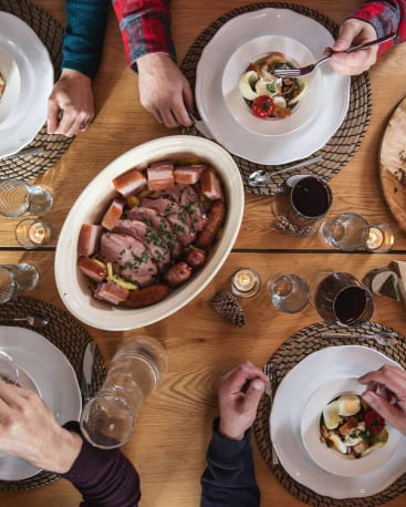 Massif des Vosges - Repas marcaire