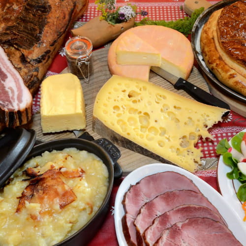 Massif des Vosges -Repas-marcaire - Menu