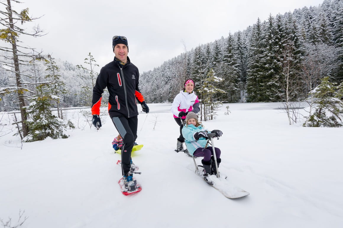 Activités neige dans le massif des Vosges