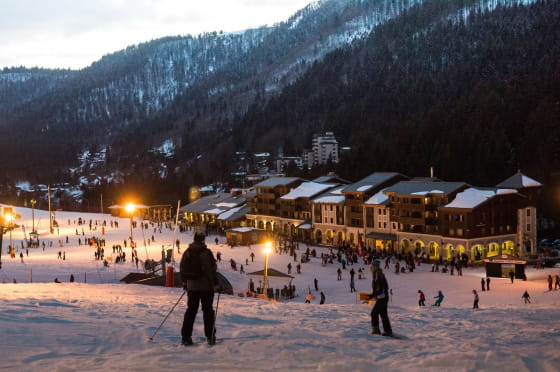 La bresse ski nocturne