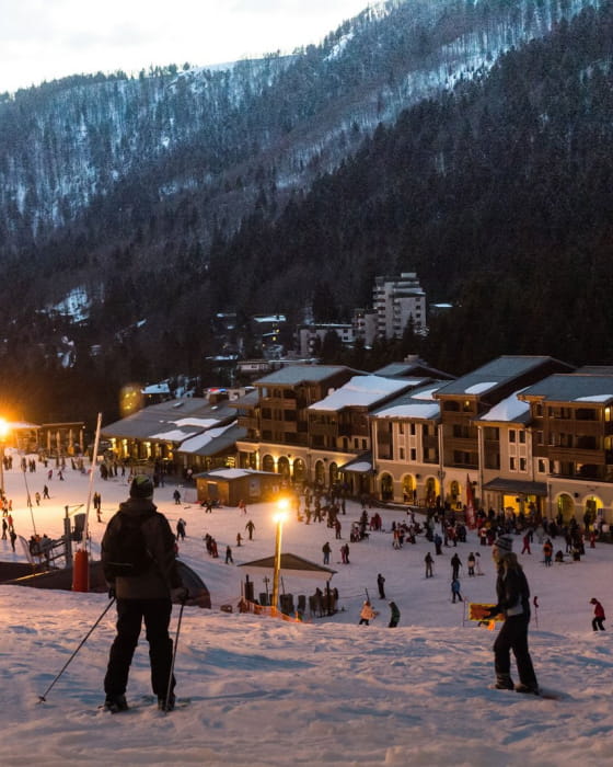 La bresse ski nocturne