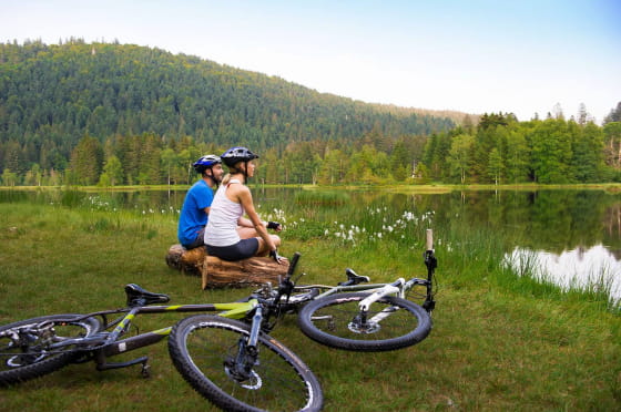 Session VTT en moyenne montagne