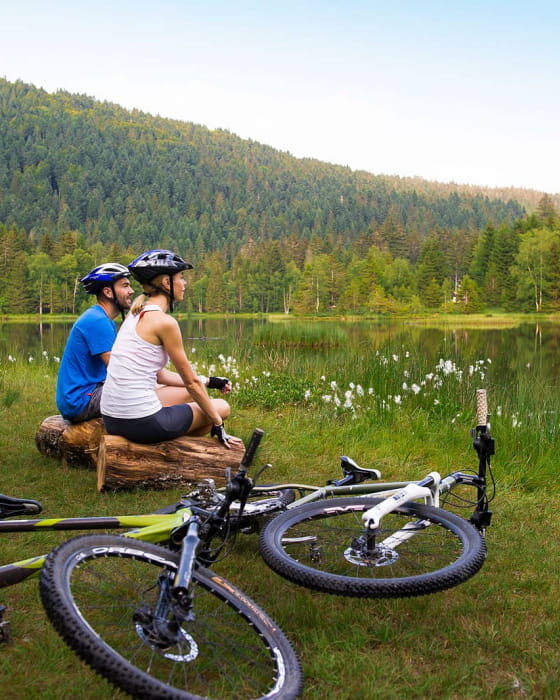 Session VTT en moyenne montagne
