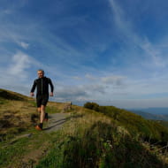 Trail sur les crêtes