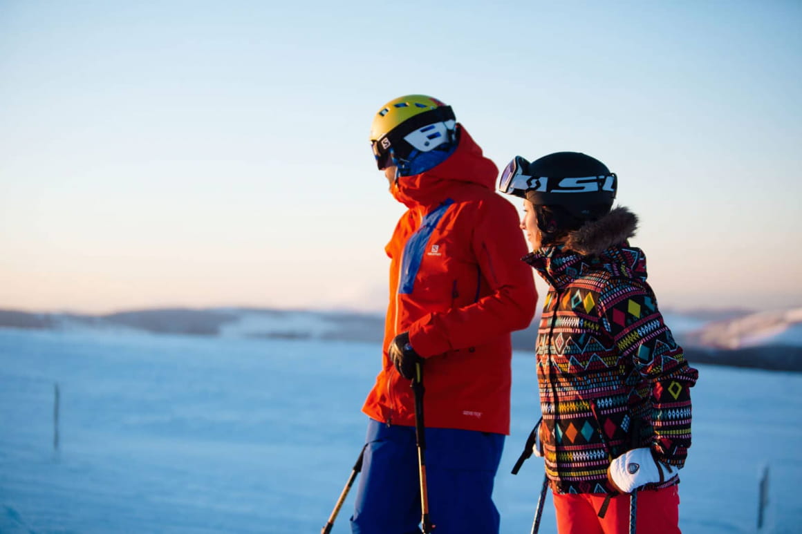 Massif des Vosges - Ski au petit matin