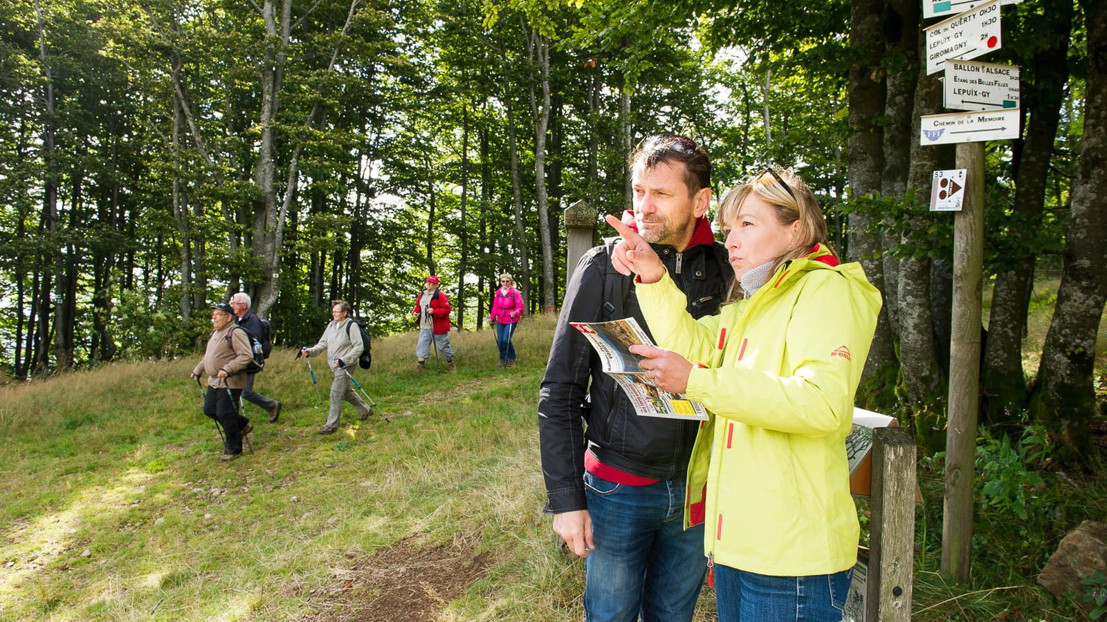 Traversée du massif des Vosges à pied
