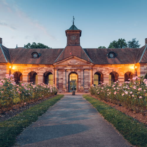Fin de journée aux thermes à Luxueil