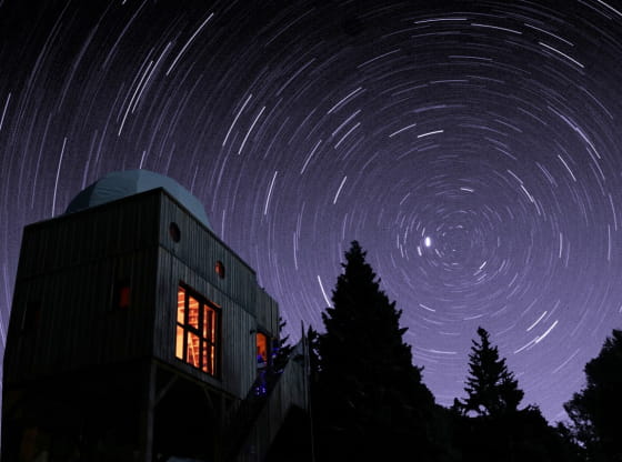 Cabanes de Belfahy sous les étoiles