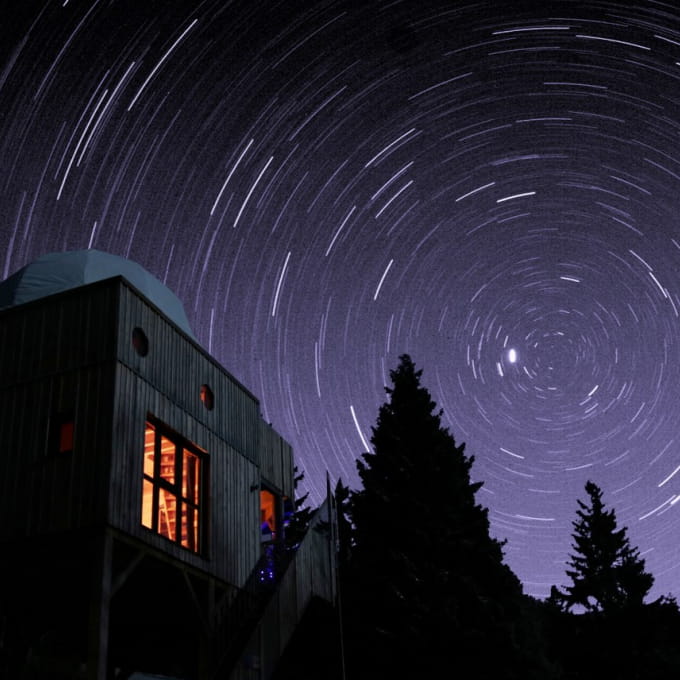 Cabanes de Belfahy sous les étoiles