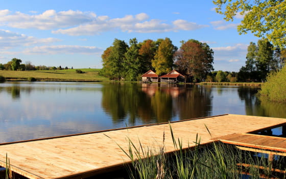 Pèche et sauna au Domaine de la Patte d'Oie