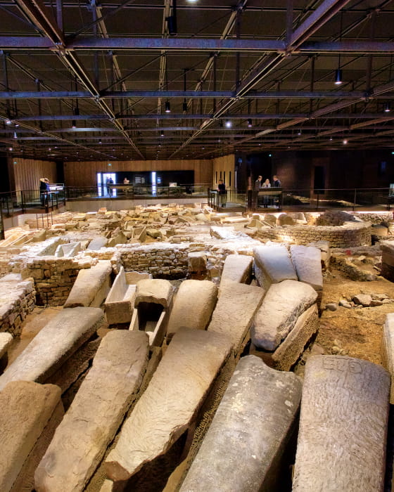 Site archéologique Ecclesia à Luxeuil-les-bains