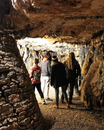 Découverte de la grotte de Cravanches