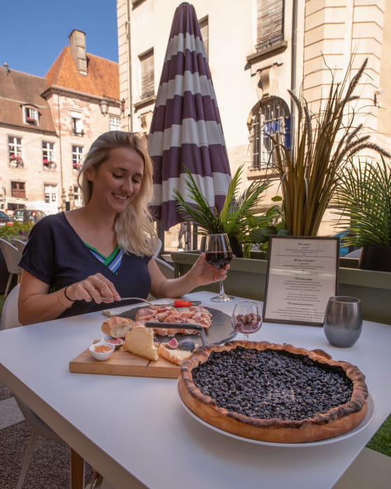 Tarte à la myrtille