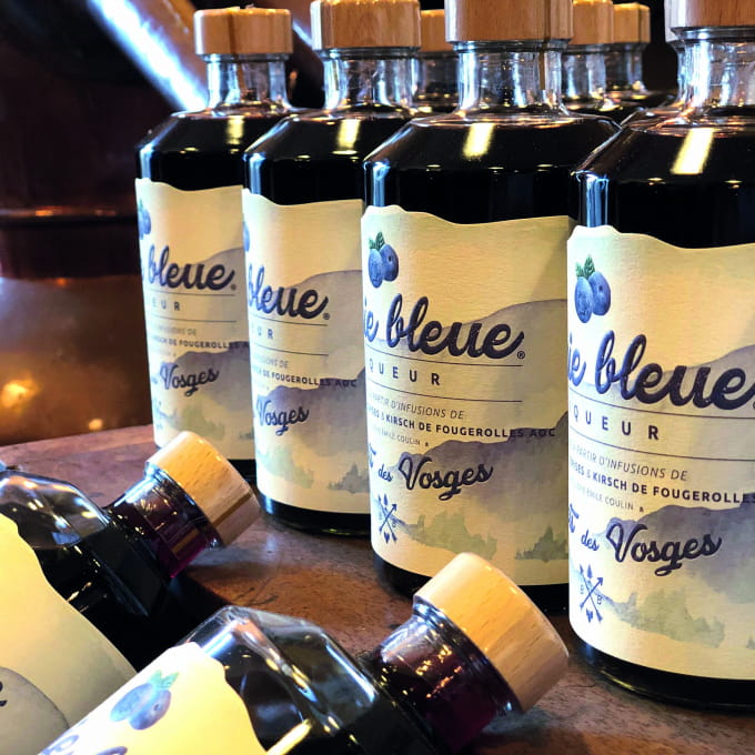 Distillerie Emile Coulin spiritueux liqueurs vosges du sud fougerolles cerises myrtilles