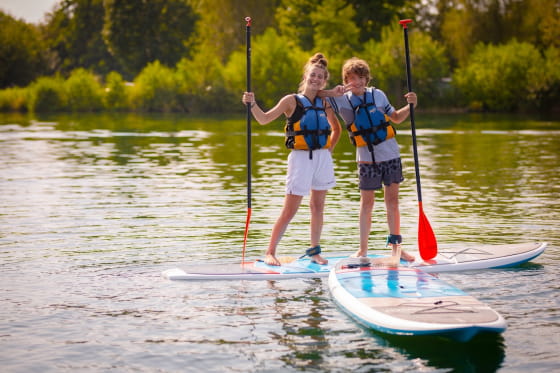 Paddle Base de Loisirs de Lure activités nautiques