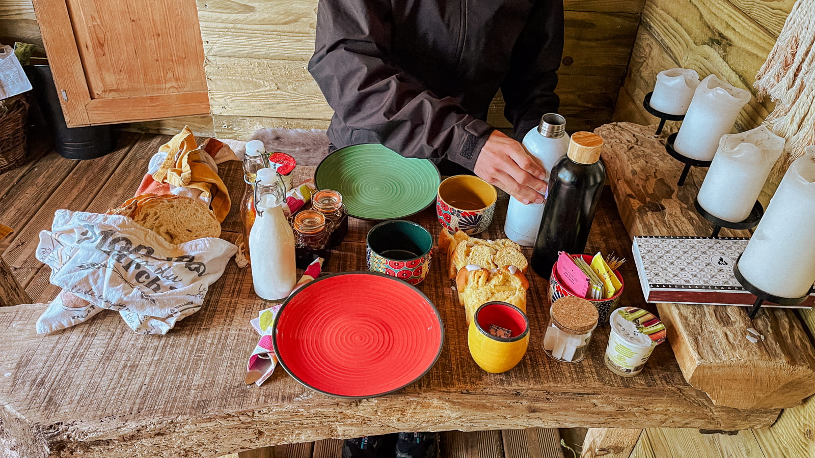 Les p'tits sentiers animés gastronomie repas roulotte