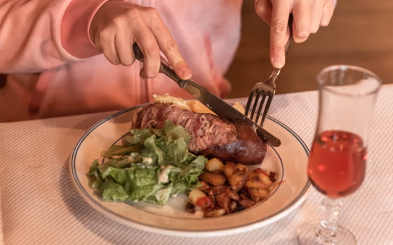 Auberge de la Ferme Saint-Vallier restaurant produits du terroir