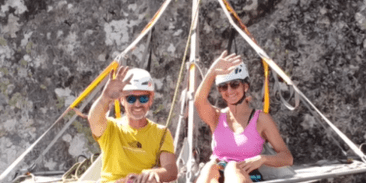 Portaledge avec verticales Vosges