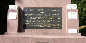 Monument du 358ème R.I.