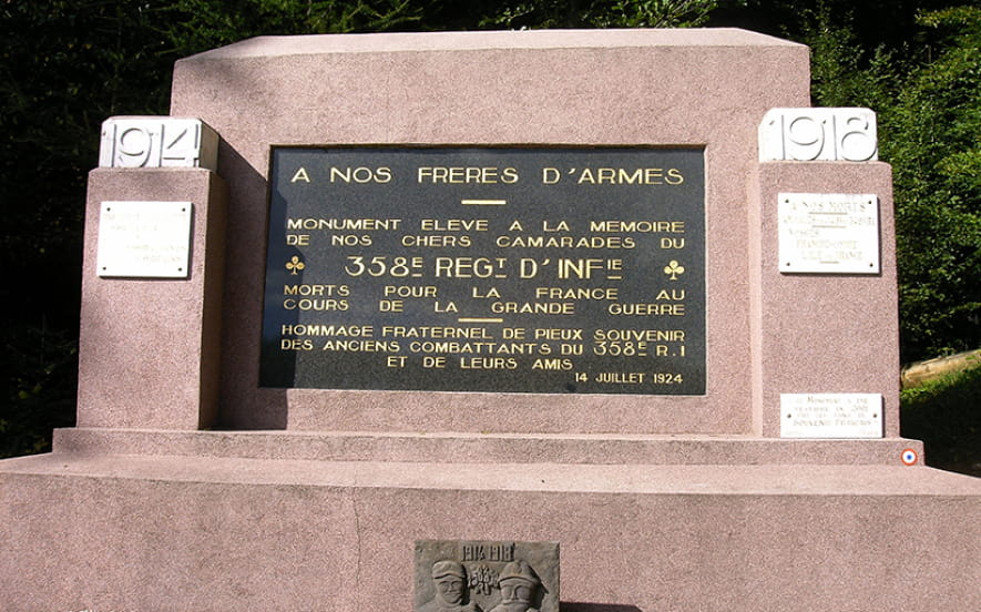 Monument du 358ème R.I.