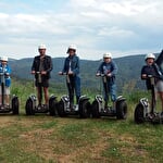 Gyropode segway avec karen et pierre gambaladons