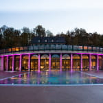 Détente dans un spa
