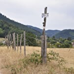 Sentier poussette - Les prairies de Neuve-Eglise