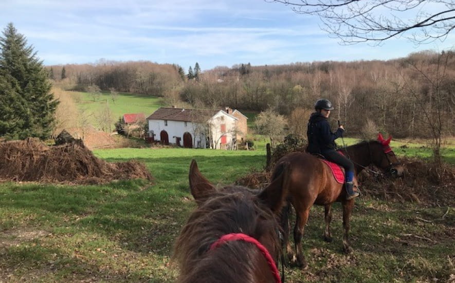 Le Sarcenot à Poney