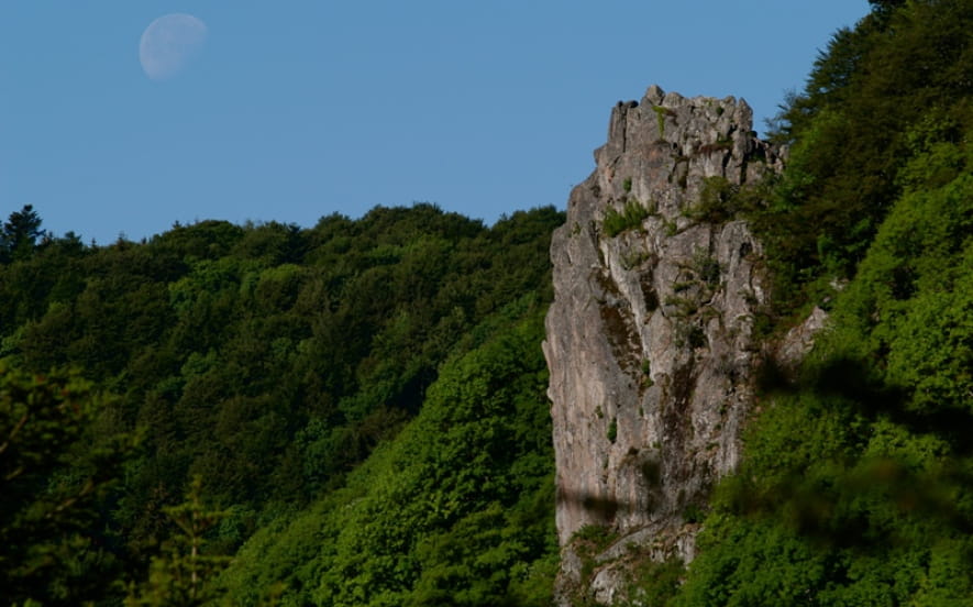 Site naturel d'escalade Rocher du Corbeau