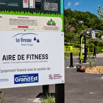 Aire de fitness de La Bresse