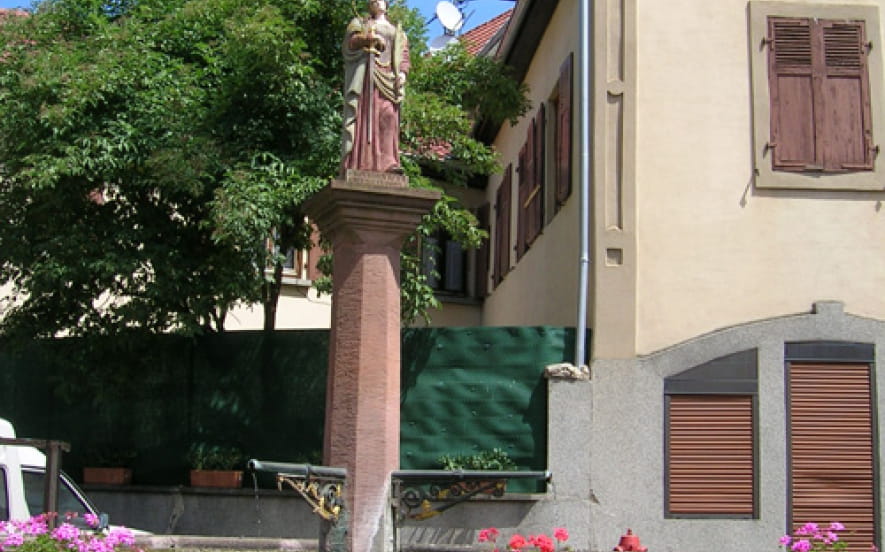 Fontaine Sainte-Colombe à Hattstatt