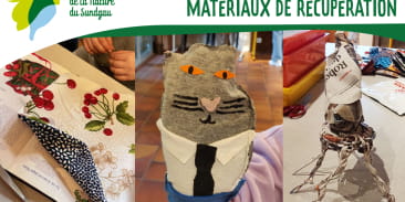 Atelier créatif en matériaux de récupération