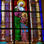 Église priorale - les sept roses