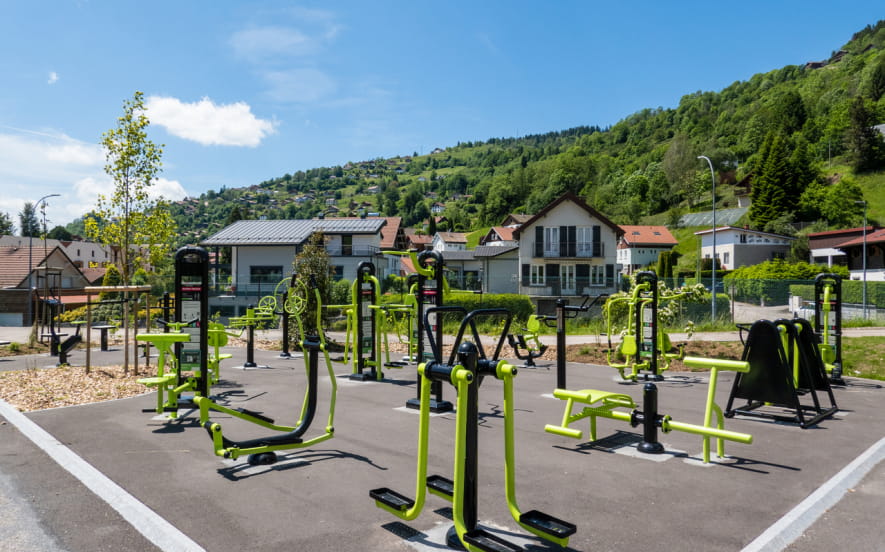 Aire de fitness de La Bresse