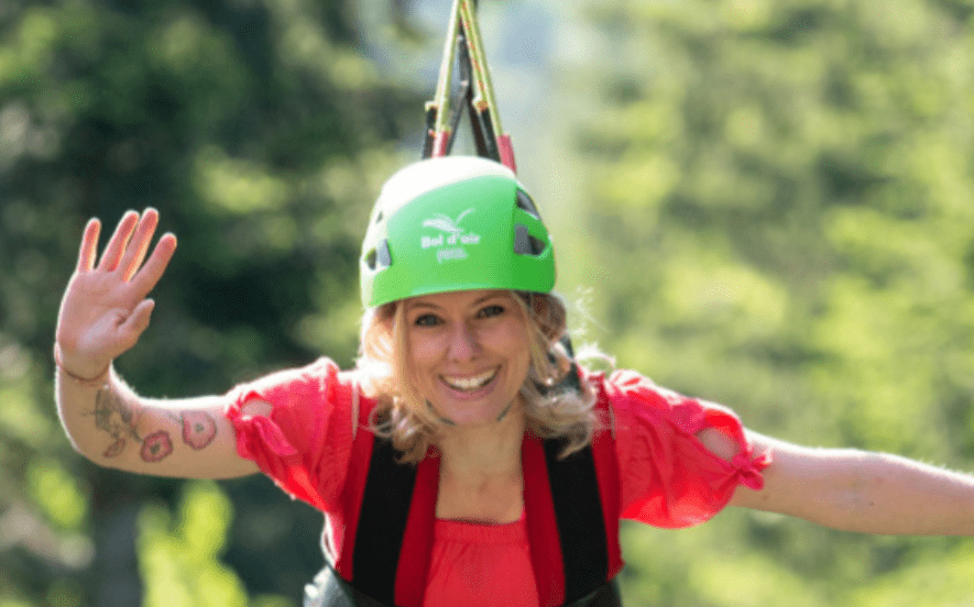 Tyrolienne "fantasticable" à La Bresse - Bol d'air