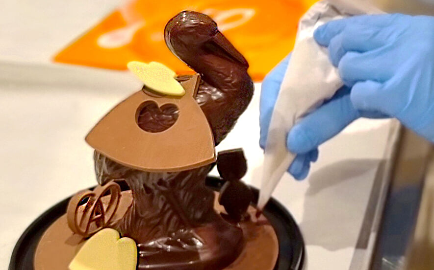 Choco’création : fabrication et personnalisation de votre moulage en chocolat