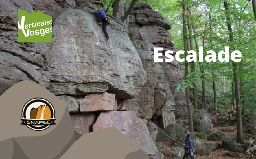 Verticales Vosges : école d'escalade