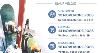 Bourse aux skis