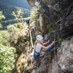 Rando-ferrata de  la source de la Moselle