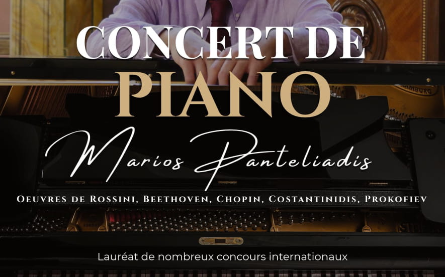 Concert de piano : Marios Panteliadis