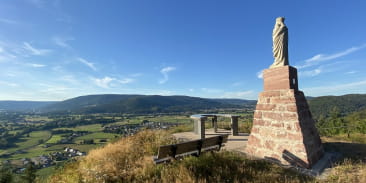 Panorama depuis la vierge du mai