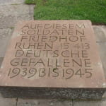 Cimetière militaire allemand 1939/1945 - Exposition Destins de Guerre