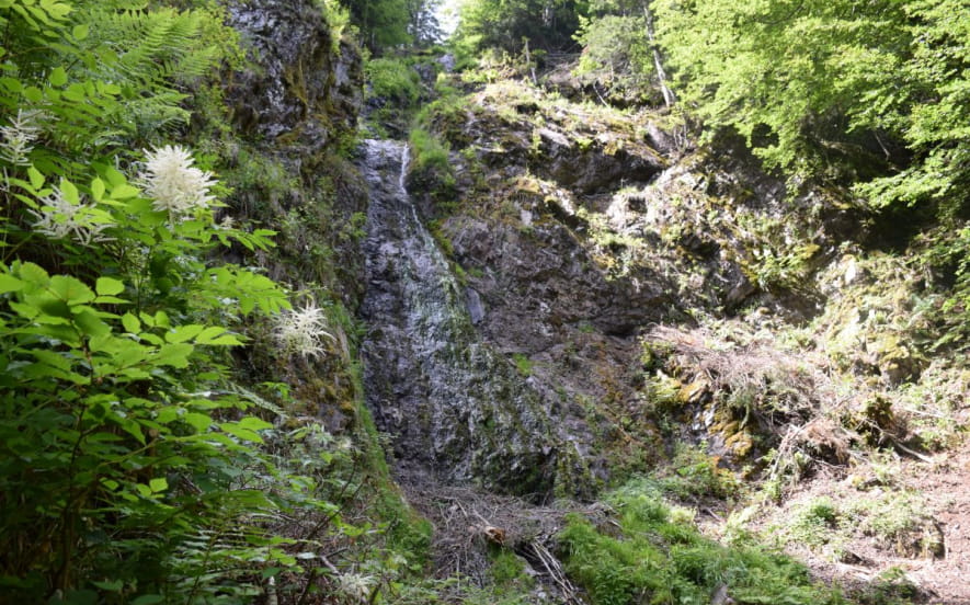 La cascade du Gazon Vert